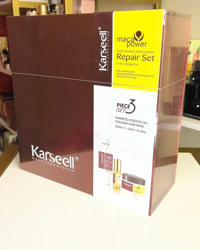 Karseell Maca Power Kit (shampoo + óleo + máscara)